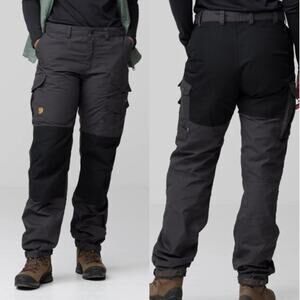 Fjällräven Vidda Pro G-100 Mid Rise Colorblock Trouser Pants Women's Size US 35